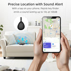 Air Tracker Tag 1 Pack, Replaceable Battery, Key Finder and Item Locator Smart - Image 6