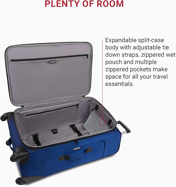 SwissGear Sion Softside Expandable Luggage, 3-Piece Set - Image 5