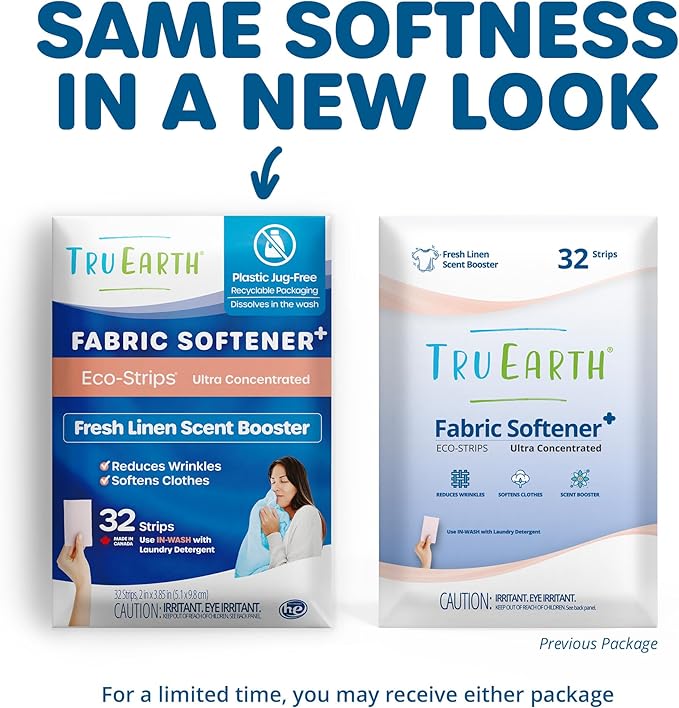 Tru Earth Bundle: Laundry Detergent Sheets & Fabric Softener Sheets - Image 2