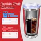 20oz Tumbler Bulk Stainless Steel Tumbler Cup - Image 5