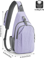 G4Free Sling Bag RFID Blocking Sling Backpack Crossbody Chest Bag Daypack - Image 3