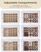 StorageWorks Shoe Organizer for Closet, Fits up to 24 Pairs, Shoe Cubby Storage - Image 4