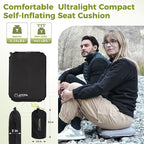 ATEPA Inflatable Stadium Seat Cushion, Self-Inflating Memory Foam Stadium Seats - Image 2