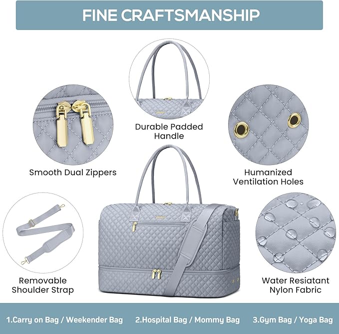 Travel Bag Weekender Bags for Women - Image 5