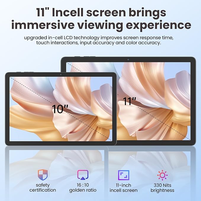 11 Inch Tablet, Android 14 Tablet - Image 4