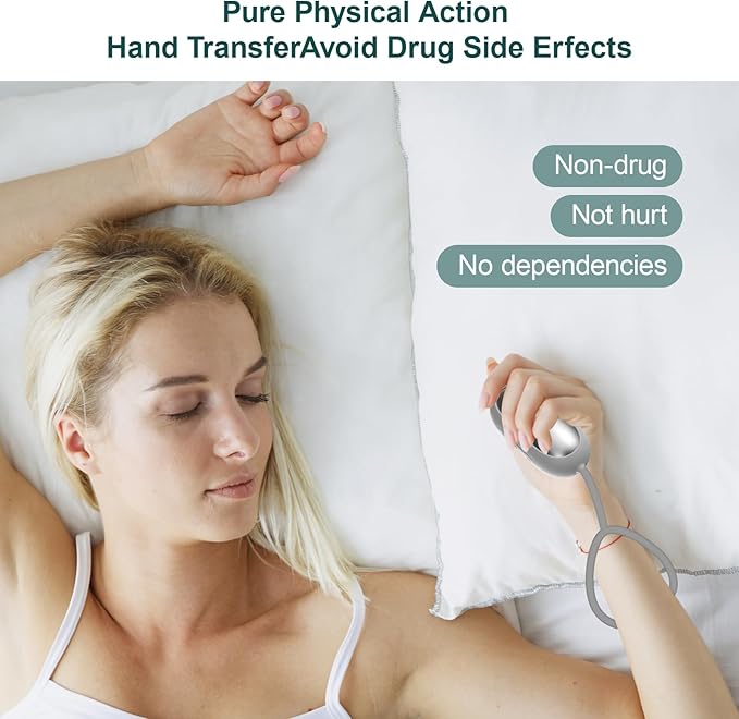 Sleep Aid Device, Micro-Current Sleep Instrument Anxiety Device, Portable - Image 6