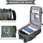 coowoz Travel Backpack For Women Men, Carry On Backpack, Hiking Backpack - Image 6