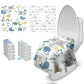 Blissful Diary 20 Pcs Toilet Seat Covers Disposable by ForEveryBabysBetterLife