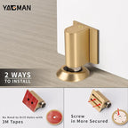 1 Pack Magnetic Door Stoppers Retractable Bottom of Door Holder No Drilling - Image 5