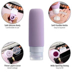 16 Pack Travel Bottles for Toiletries, Large 6oz Silicone Travel Containers jar - Image 4