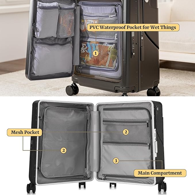 Hardshell Carry On Suitcase - Image 5