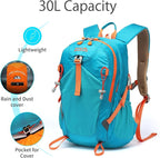 Hiking Backpack 30L Foldable Travel Daypack - Image 3
