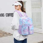 Lohol Galaxy Backpack for Kids Teen Girls, Water Resistant Daypack - Image 8
