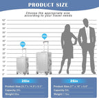 DOMINOX All Aluminum Carry On Luggage Hard Shell Luggage Aluminum Suitcase - Image 8