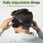 Sleep Headphones with Bluetooth 5.4 Sleep Mask, Bamboo Cotton Music Wireless - Image 9