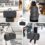 Bukere Garment Bags for Travel, Convertible Carry on Duffel Bag for Men Women - Image 7