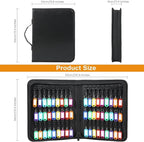 Portable Zippered Key Organizer, Waterproof Fireproof Key Case - Image 3