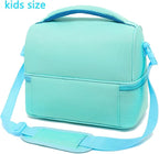 FlowFly Double Decker Cooler Insulated Lunch Bag Large Tote - Image 6
