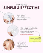 Panthenol Barrier Melting Snowball Capsule (30ea) – 5,470ppm Panthenol with Collagen & Hyaluronic Acid – Soothing, Hydrating, Barrier-Strengthening Freeze-Dried Capsule for Sensitive Skin