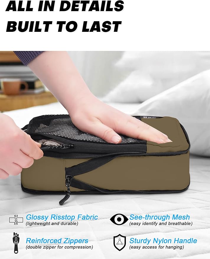 4 PCS Set Compression Packing Cubes - Image 7