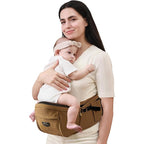 Sunveno Hip Baby Carrier with Seat, Ergonomic Baby Hip Carrier, Front-Facing - Image 4