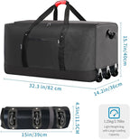 Finnhomy 120L Foldable Rolling Duffel Bag - Image 2