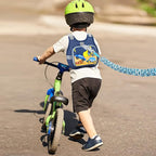 Accmor Toddler Harness Leash + Reflective Anti Lost Wrist Link, Cute Car Kids - Image 6