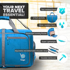 Bago Foldable Duffel Bags for Traveling Women & Men - 40L Sports Packable - Image 3