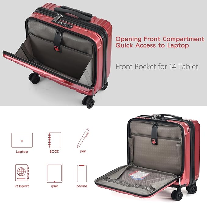 TydeCkare 16" Carry on Luggage - Image 4