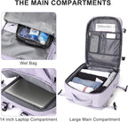 coowoz Large Travel Backpack For Women Men, Carry On Backpack, Hiking Backpack - Image 5