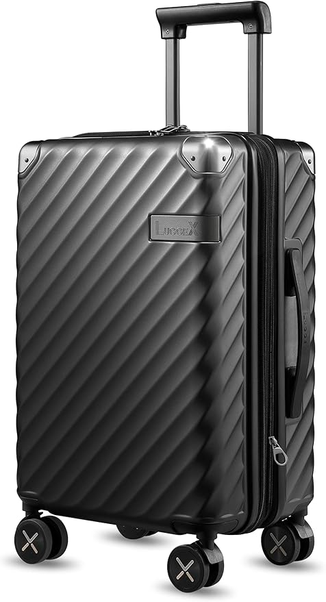 LUGGEX Luggage with Spinner Wheels, Polycarbonate Expandable Hard Shell Suitcase - Image 4