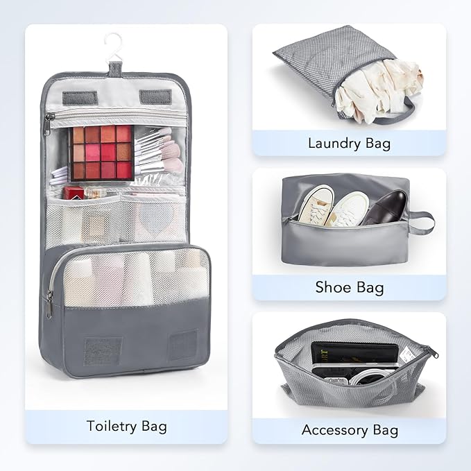 8 Set Compression Packing Cubes - Image 5