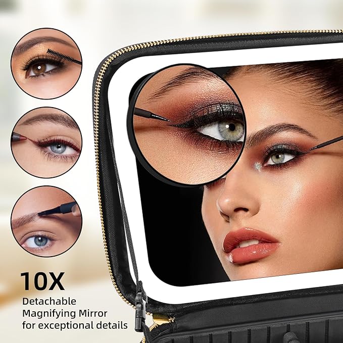 Lighted Travel Makeup Bag - Image 7