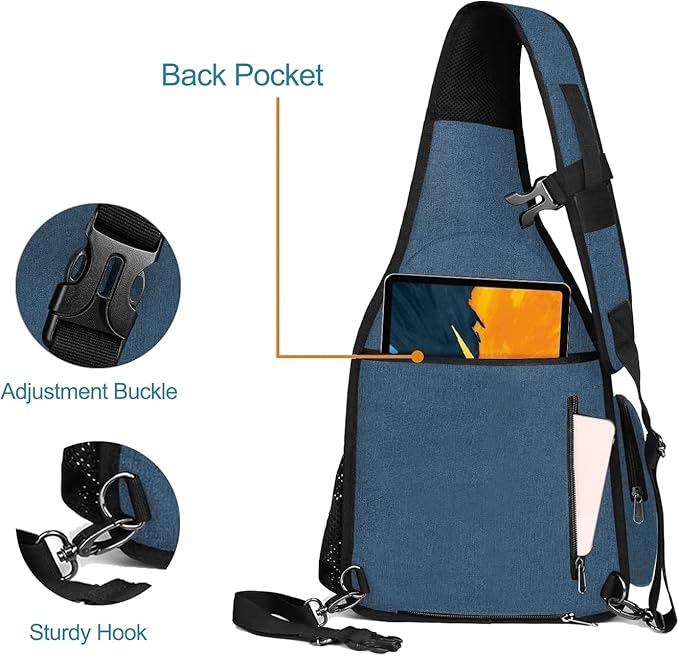 MOSISO Camera Bag Sling Backpack, DSLR/SLR/Mirrorless Full Open Camera Case - Image 4