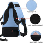 MOSISO Camera Sling Bag, DSLR/SLR/Mirrorless Camera Backpack Case Shockproof - Image 4