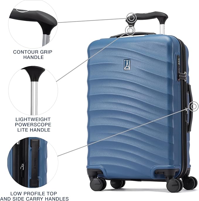 Travelpro Maxlite Air V2 Hardside Expandable Carry on Luggage, 8 Spinner Wheels - Image 2