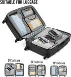 Veken 8 Set Packing Cubes for Travel Essentials, Suitcase Organizer Bags in 4 - Image 6
