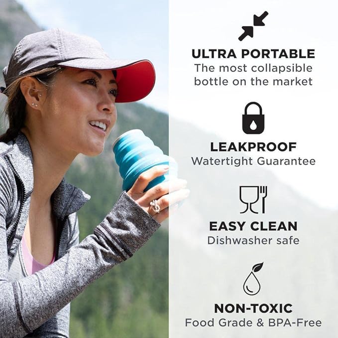 HYDAWAY 25oz Collapsible Water Bottle - Image 9