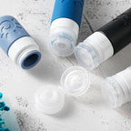 18 Pack travel Bottles for Toiletries, TSA Approved Silicone Travel Containers - Image 3