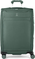 Travelpro VersaPack+ Lightweight Softside Expandable Checked Luggage, 8 Spinner by Travelpro