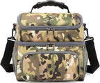 FlowFly Double Layer Cooler Insulated Lunch Bag Adult Lunch Box Large Tote Bag - Image 7