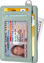 FurArt Slim Minimalist Wallet, Front Pocket Wallets, RFID Blocking, Credit Card - Image 2