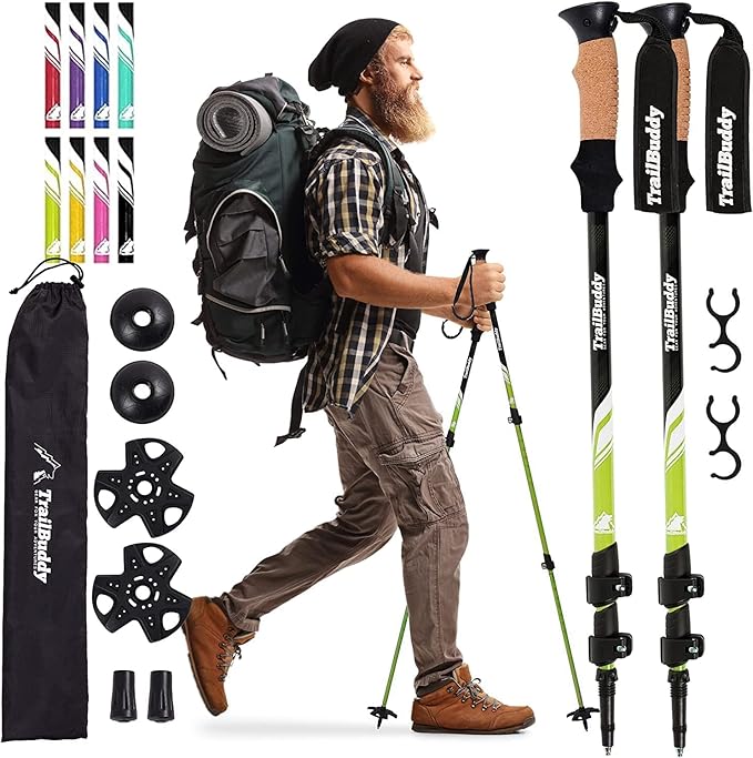 TrailBuddy Trekking Poles by TrailBuddy