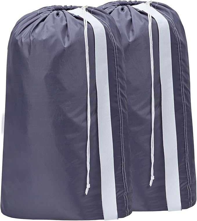 HOMEST 2 Pack XL Nylon Laundry Bag by HOMEST