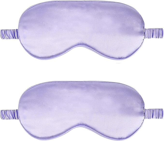 2Pack Silk Sleep Mask, IEKEODI Eye Mask by IEKEODI