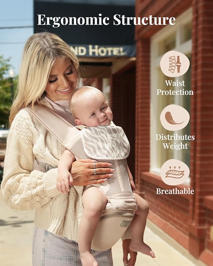 MOMTORY Carryall™ Pro Baby Carrier, Safety-Certified 6-in-1 Baby Carrier - Image 6