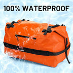 MIER Large Waterproof Duffel Bag Rolltop Dry Backpack Duffle Bags - Image 2