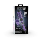 INFINITIPRO BY CONAIR The Knot Dr. All-in-One Oval Dryer Brush, Hair Dryer & Volumizer, Hot Air Brush