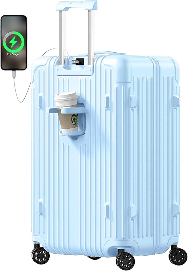 Krute Carry on Luggage 20 Inch Suitcases by Krute