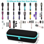 APOKE Travel Case for Revlon One Step Hair Dryer Brush, Portable Lightweight Storage Bag for All Brand Hot Tools Volumizer Hot Air Brush